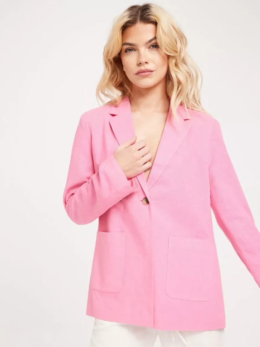 Nelly - Woman Jacket in Pink GOOFASH