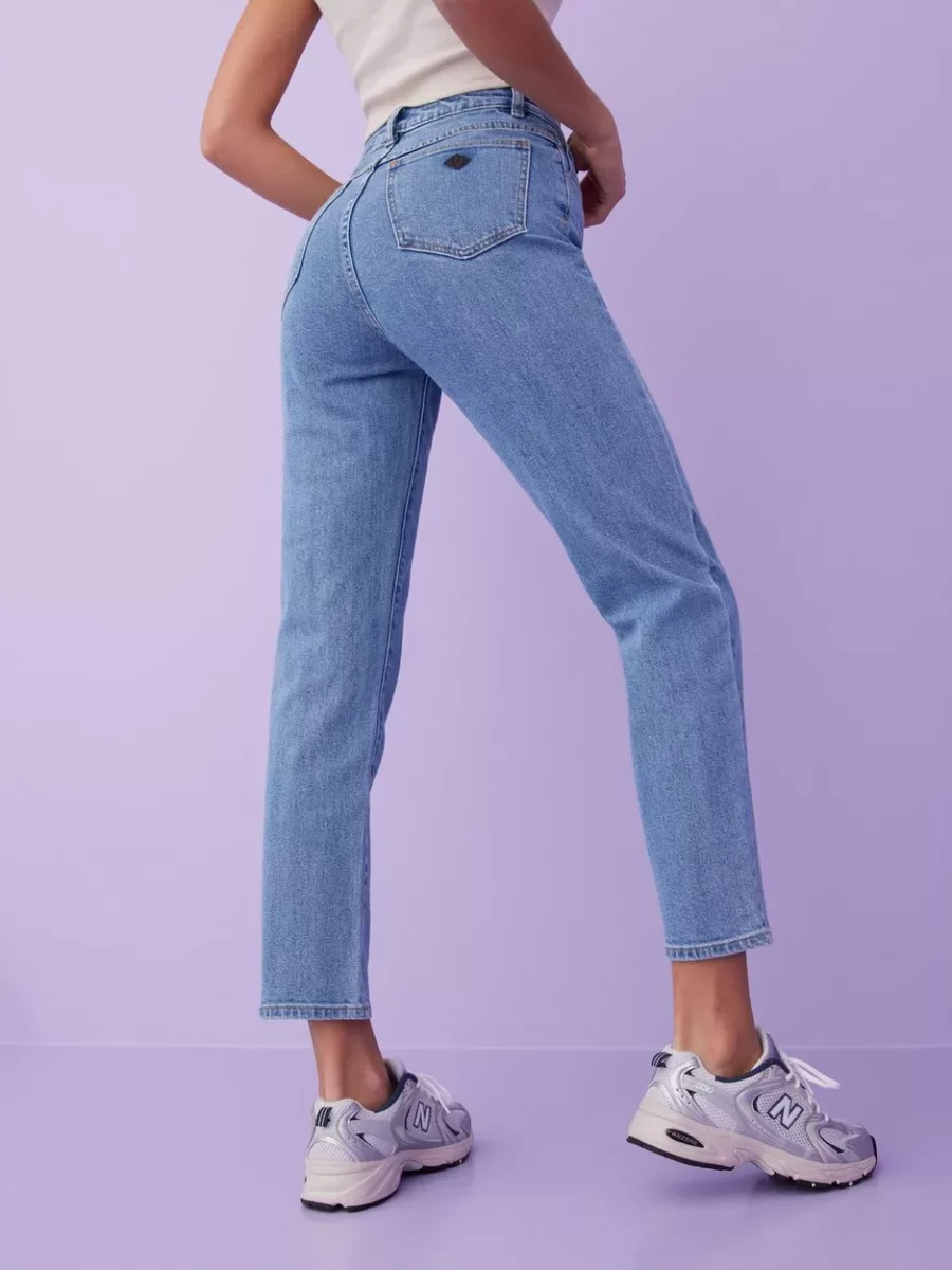 Nelly - Woman Jeans Blue by Abrand Jeans GOOFASH