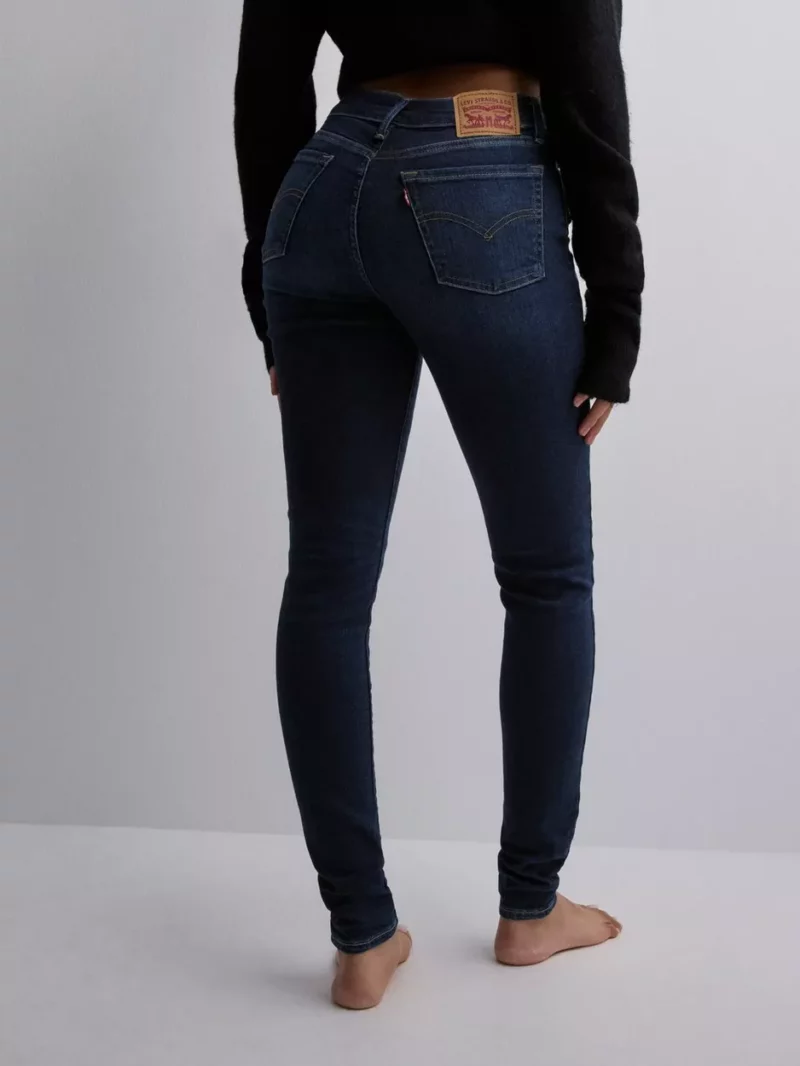 Nelly Woman Skinny Jeans in Blue GOOFASH