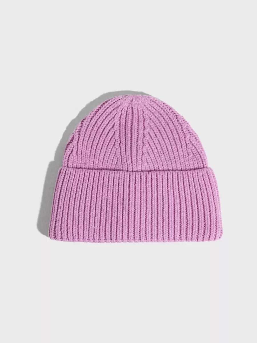 Nelly Women Beanie in Purple by Object Collectors Item GOOFASH