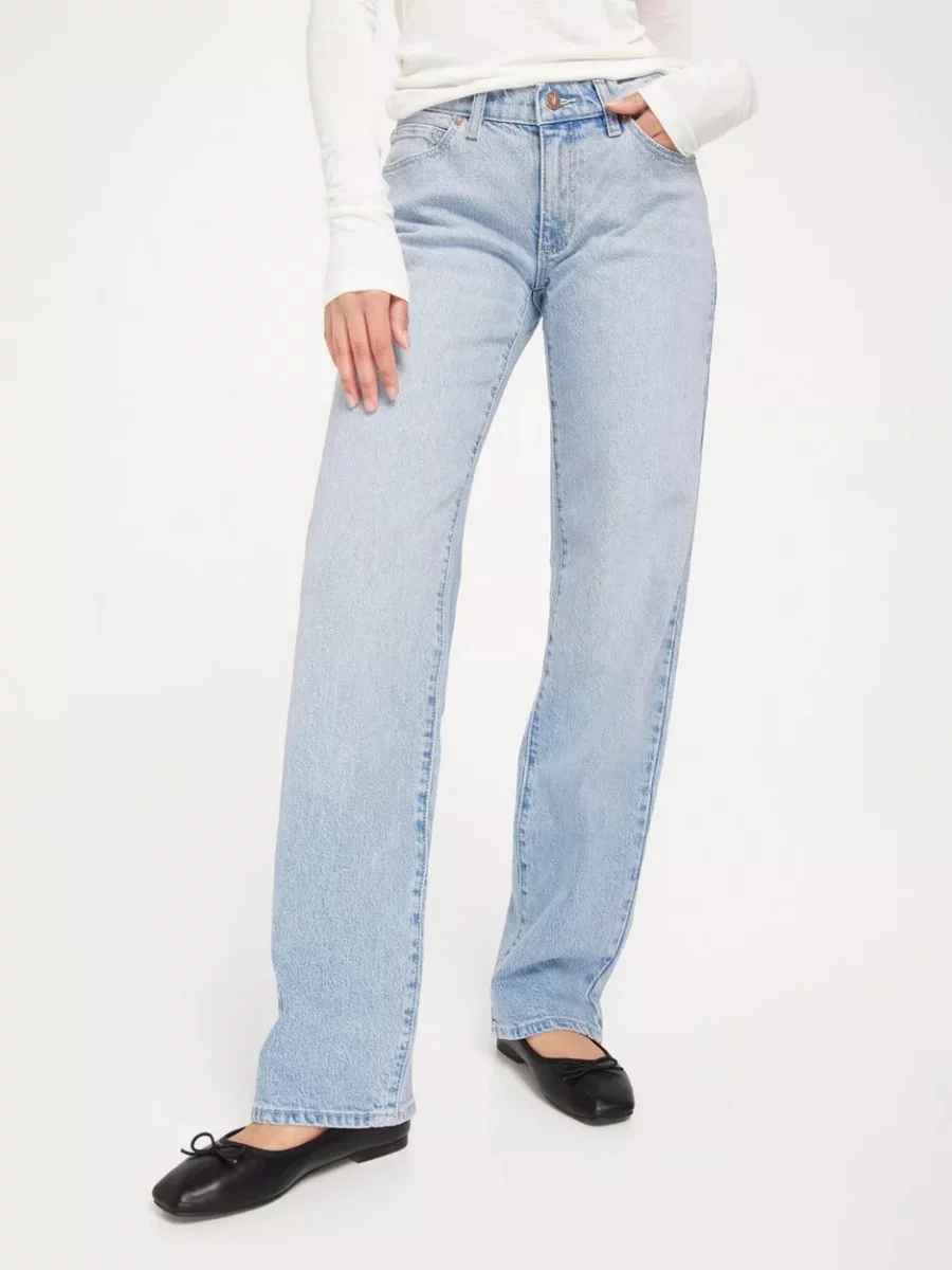 Nelly Women Jeans Blue Abrand Jeans GOOFASH