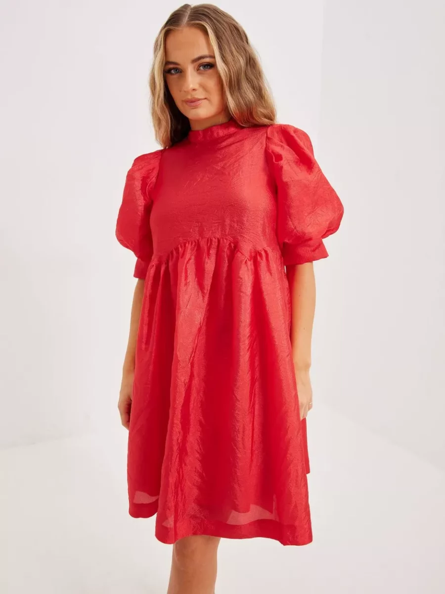 Nelly Women Party Dress Red GOOFASH
