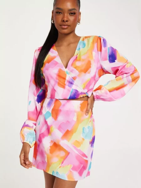 Nelly - Women Pink Party Dress GOOFASH