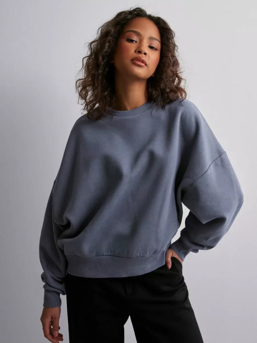 Nelly Women Sweater Blue GOOFASH
