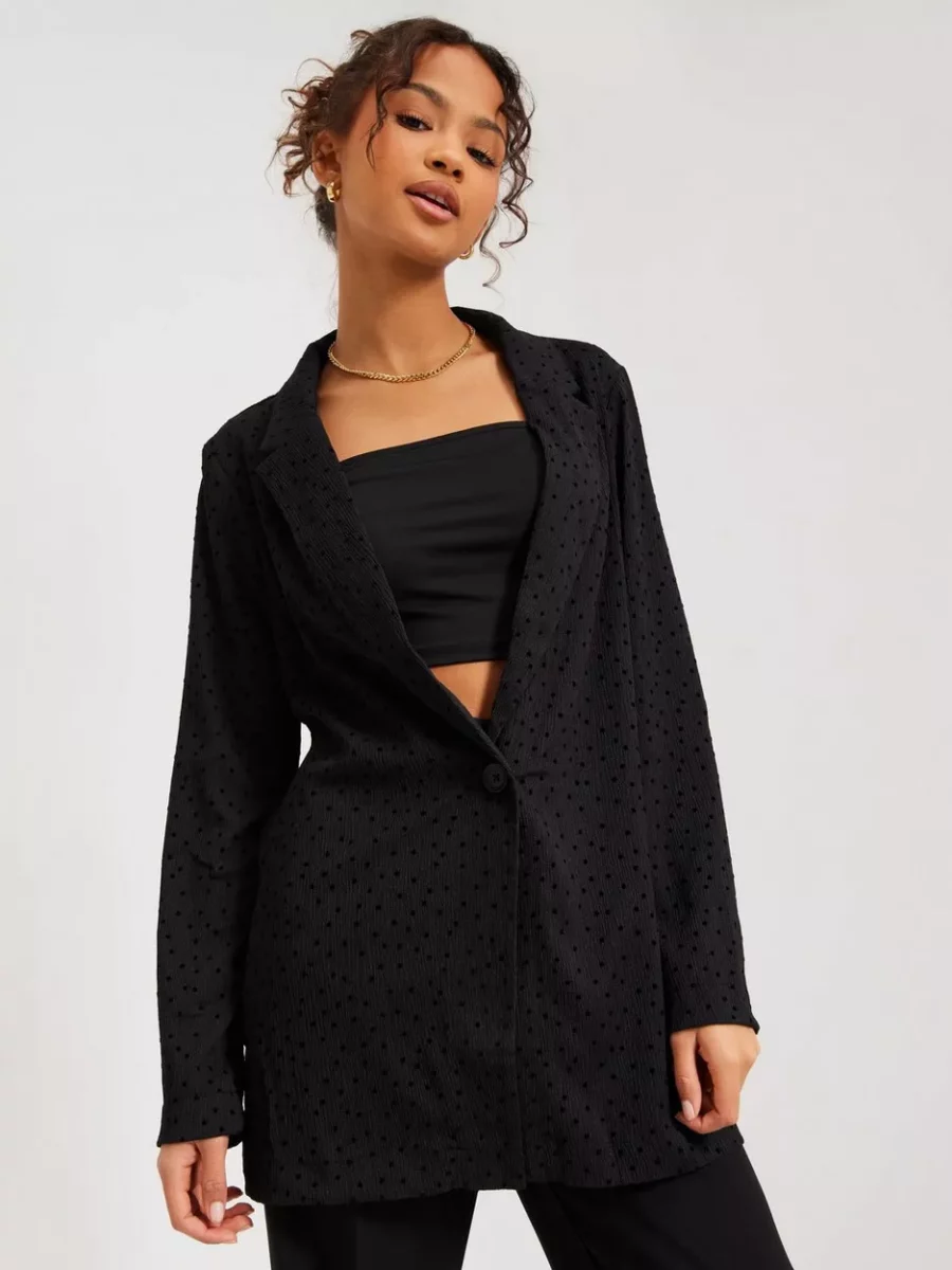 Nelly - Womens Black Jacket from Only GOOFASH