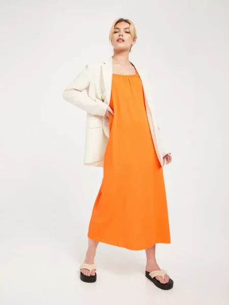 Nelly Women's Dress Orange from Only GOOFASH