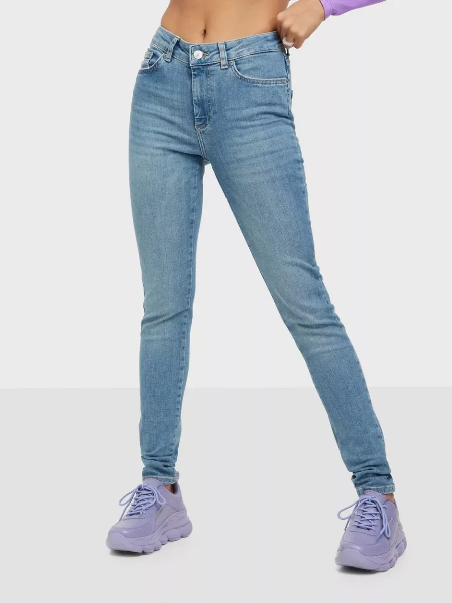 Nelly - Womens Jeans Blue GOOFASH