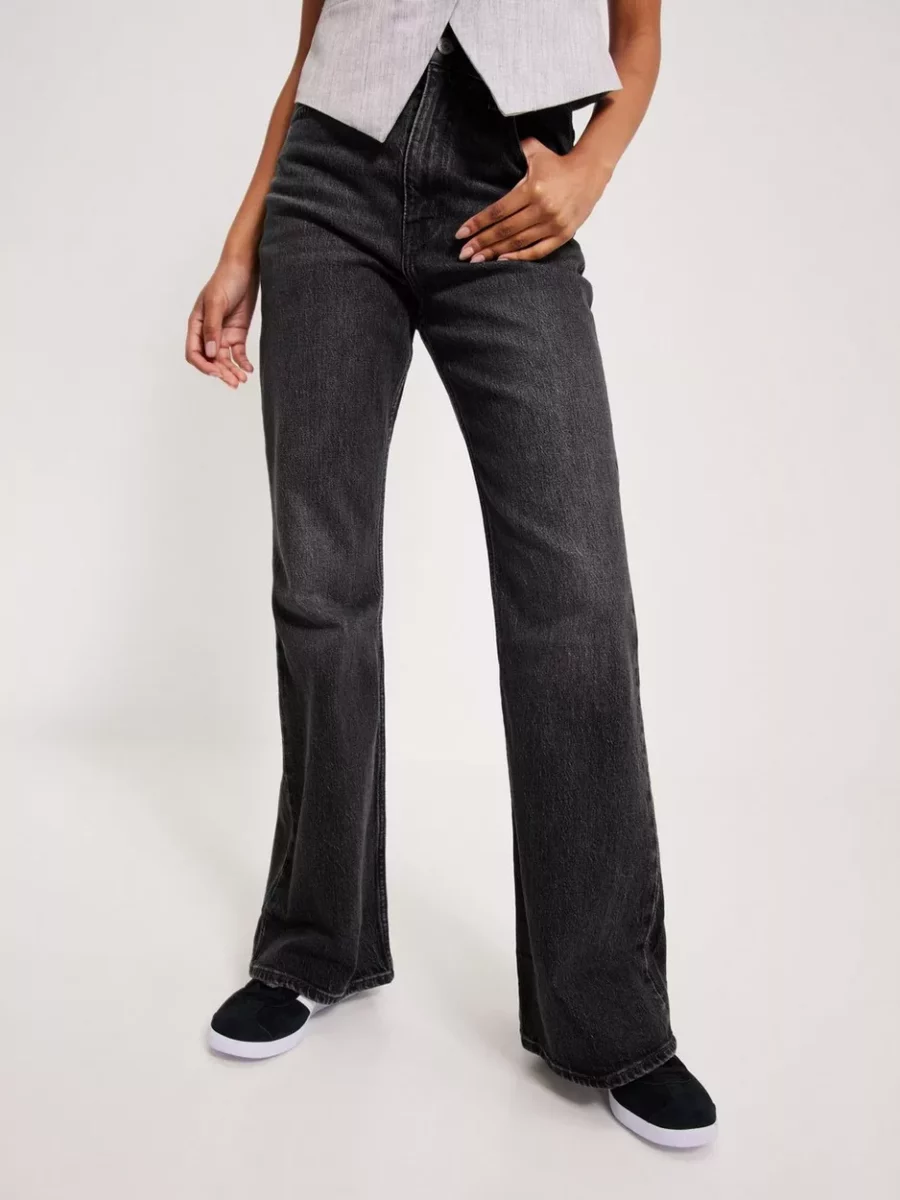 Nelly Womens Jeans in Black GOOFASH