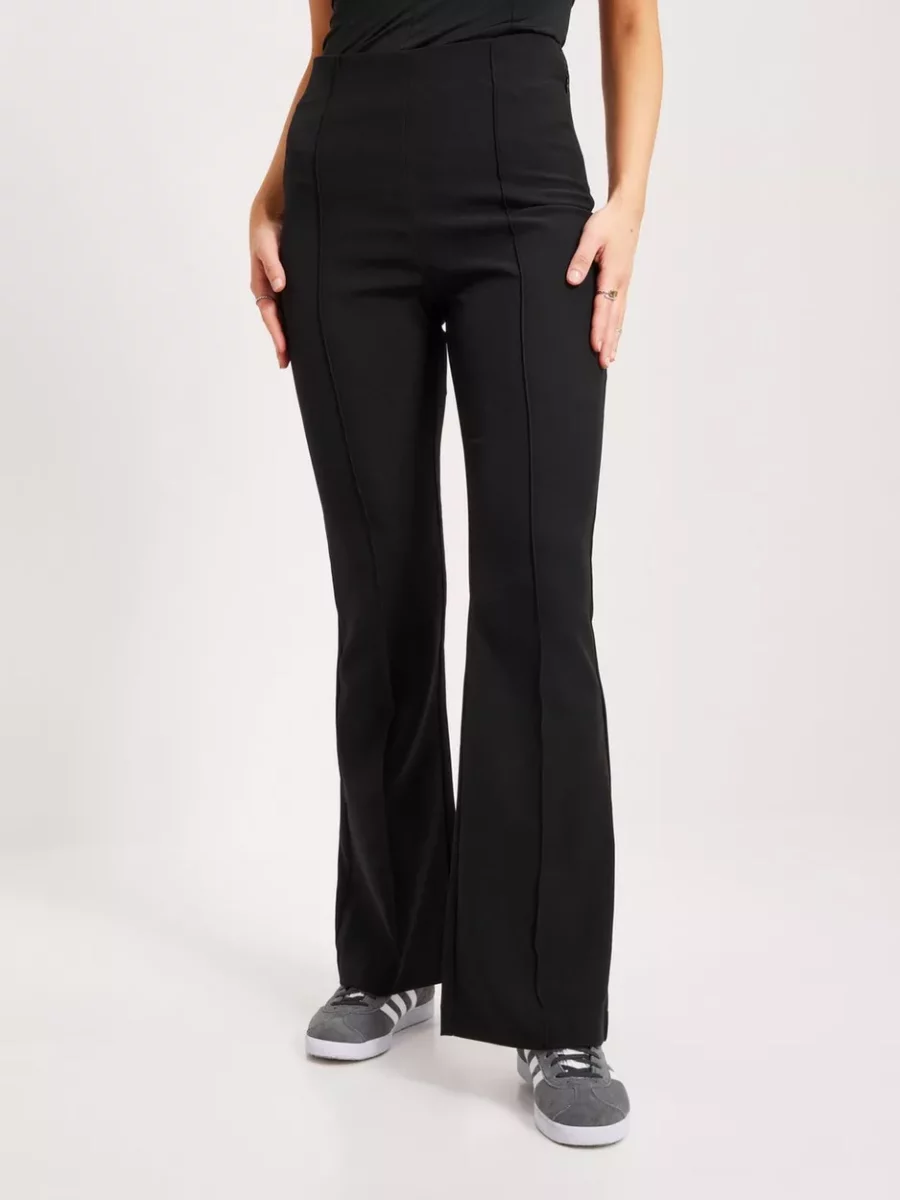 Nelly - Womens Trousers in Black by Only GOOFASH