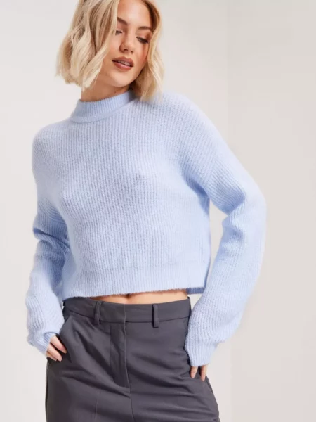 Nly Womens Knitwear Blue by Nelly GOOFASH