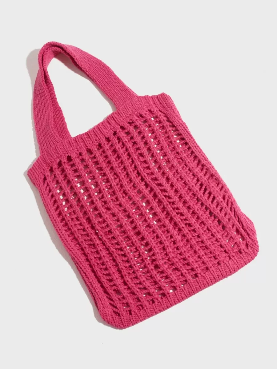 Noisy May - Tote Bag Pink - Nelly Ladies GOOFASH