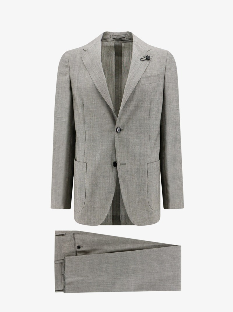 Nugnes Grey Suit Lardini Gents GOOFASH