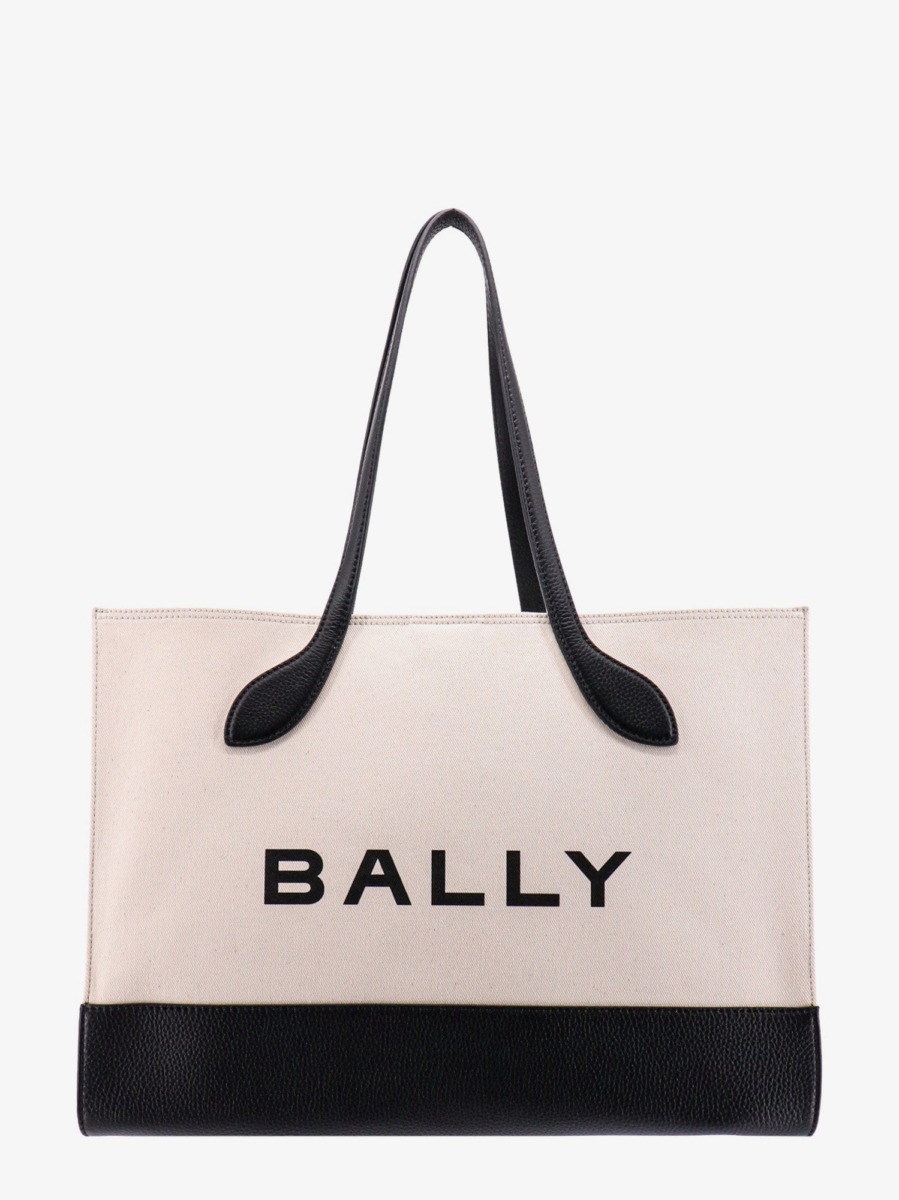 Nugnes - Ladies Shoulder Bag in Beige by Bally GOOFASH
