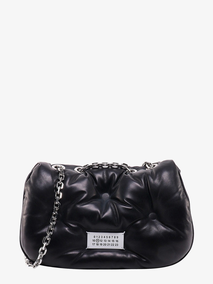 Nugnes Shoulder Bag in Black for Woman by Maison Margiela GOOFASH