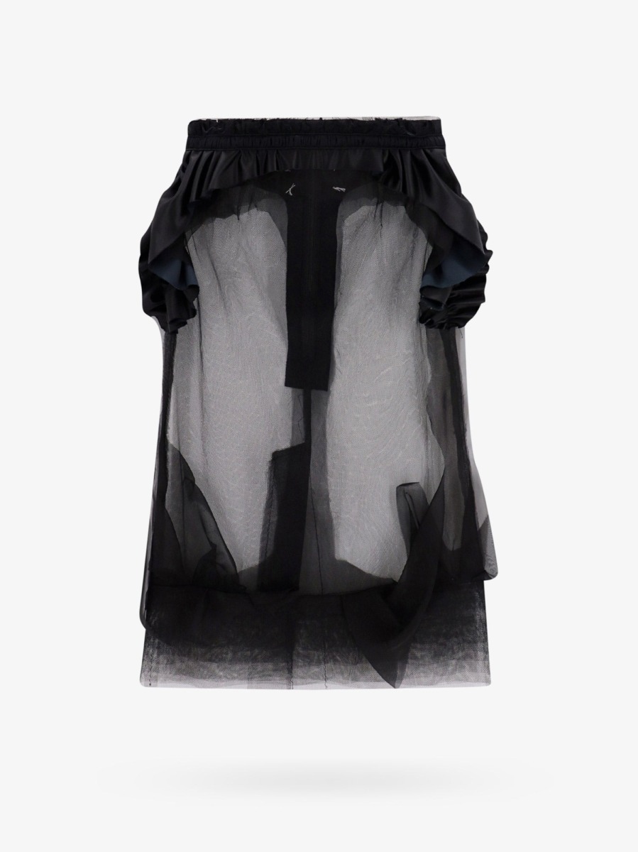 Nugnes - Skirt in Black for Woman from Maison Margiela GOOFASH