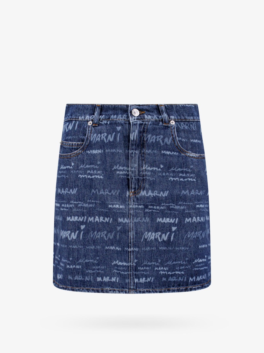 Nugnes - Skirt in Blue for Women from Marni GOOFASH