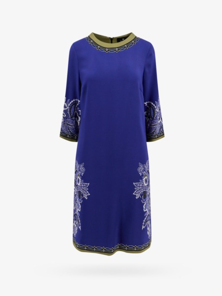 Nugnes - Woman Dress in Blue GOOFASH