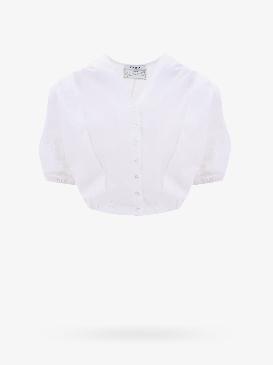 Nugnes - Women Shirt - White - Vivetta GOOFASH