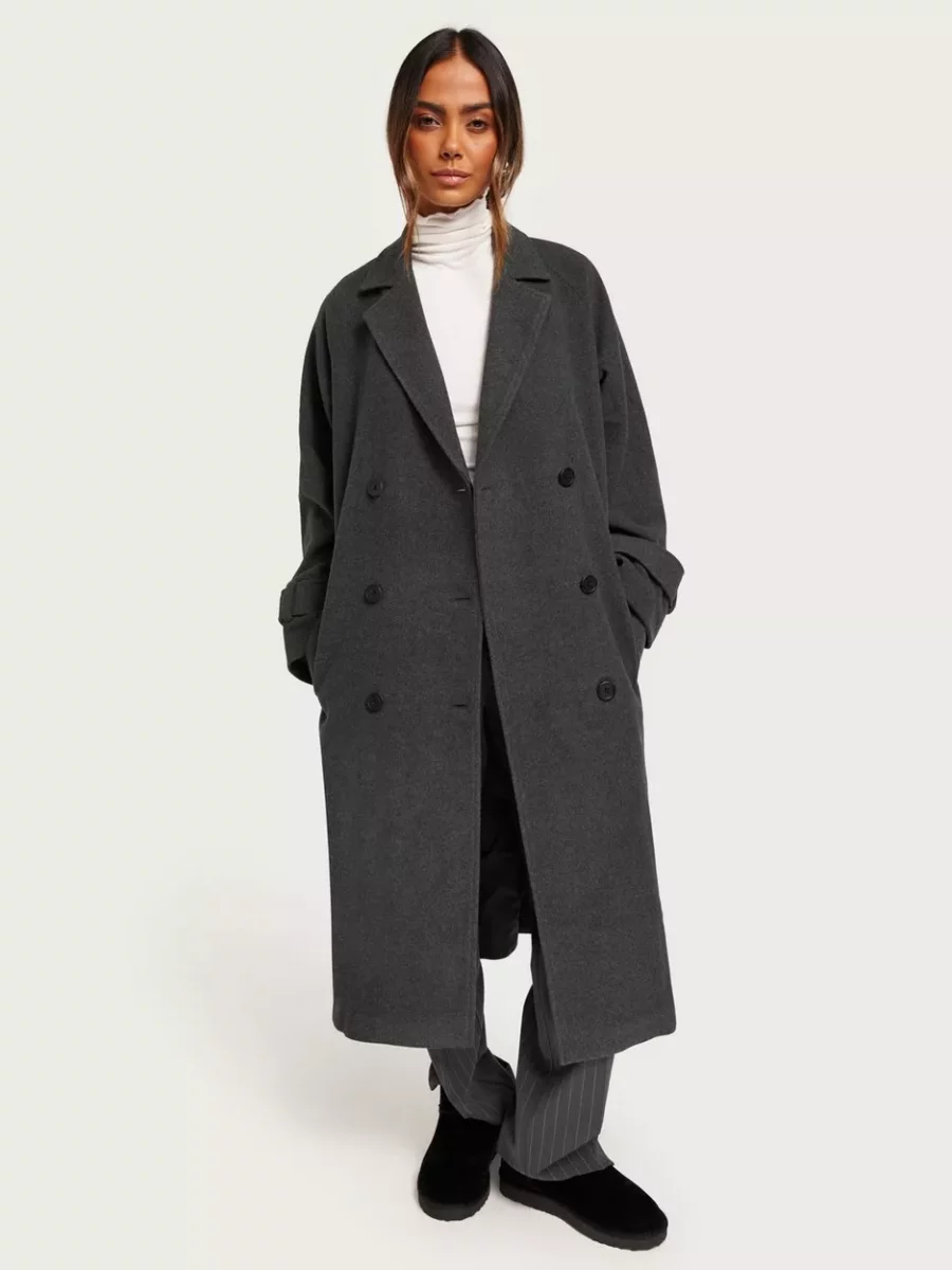 Object Collectors Item Coat in Grey for Women from Nelly GOOFASH