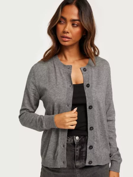 Object Collectors Item - Women's Grey Cardigan at Nelly GOOFASH