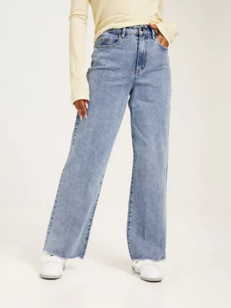 Object Collectors Item Womens Wide Leg Jeans Blue from Nelly GOOFASH