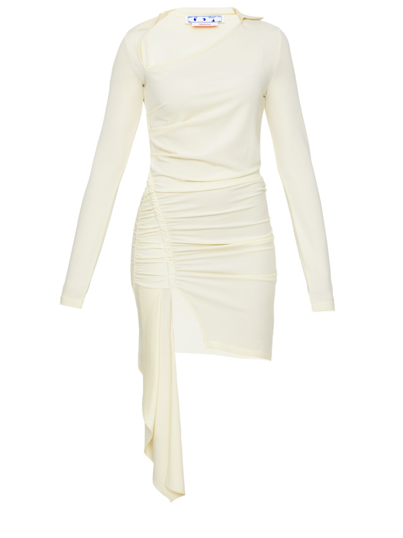 Off White - Women Dress in White from Leam GOOFASH