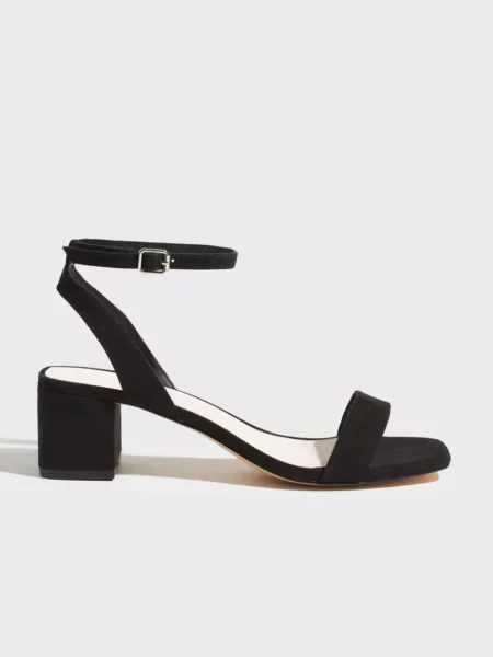 Only - Black Heeled Sandals for Woman at Nelly GOOFASH