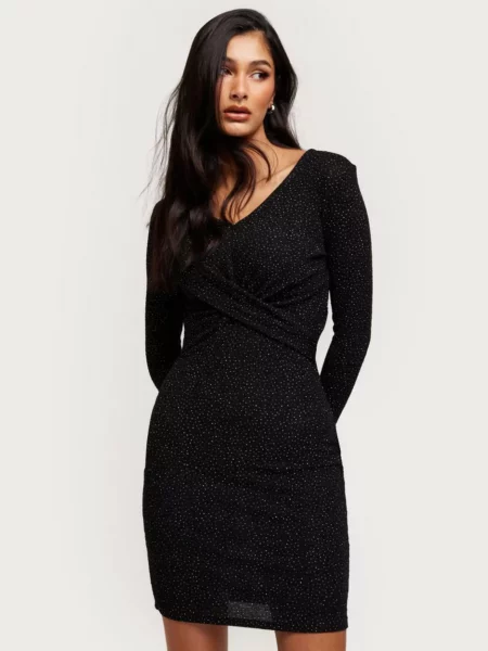 Only - Black - Party Dress - Nelly - Ladies GOOFASH