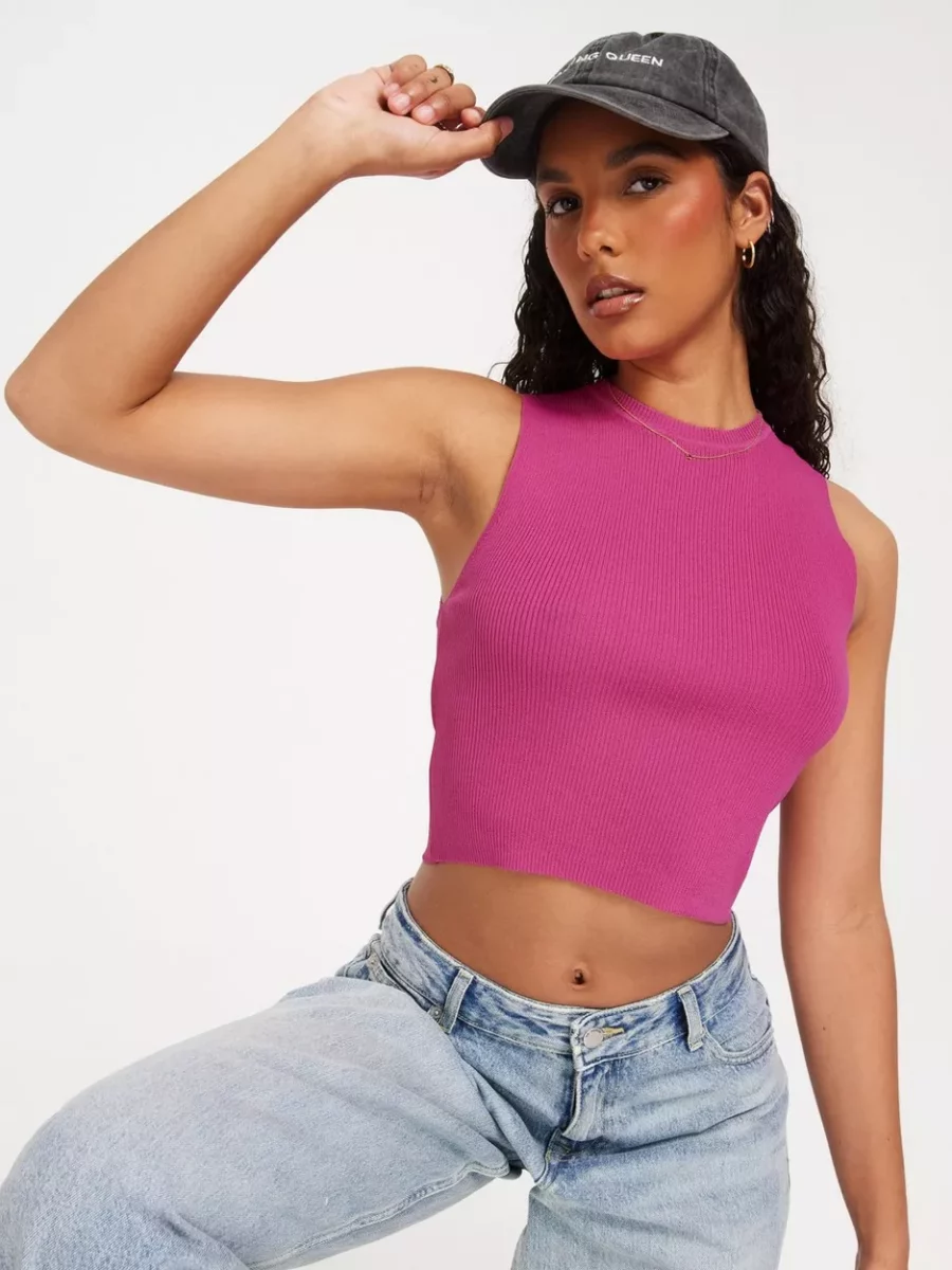 Only Woman Top Purple from Nelly GOOFASH