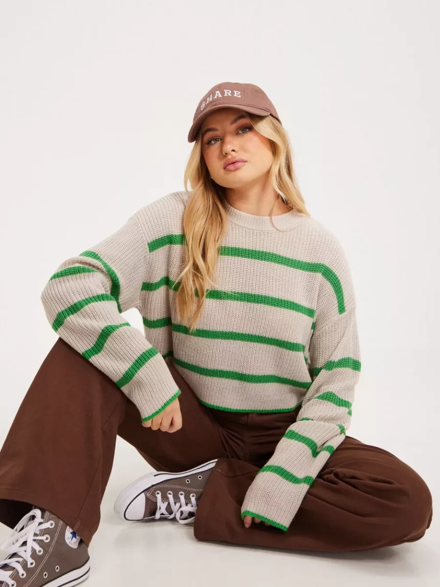 Only - Women Green Knitted Sweater at Nelly GOOFASH