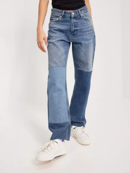 Only Womens High Waist Jeans Blue at Nelly GOOFASH