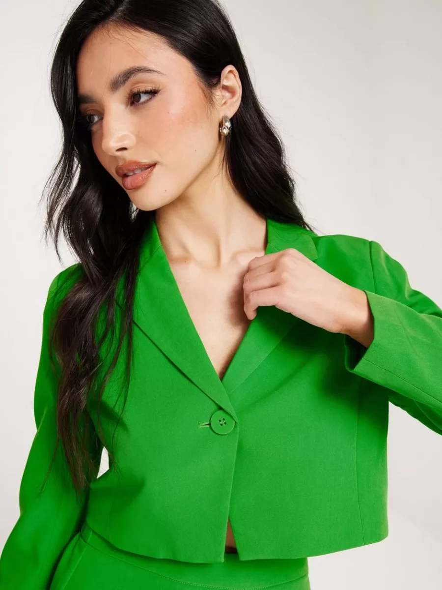 Only Women's Jacket Green at Nelly GOOFASH