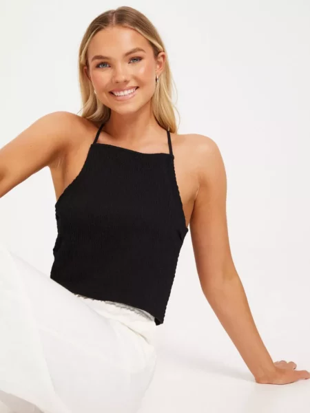 Only - Women's Top Black by Nelly GOOFASH