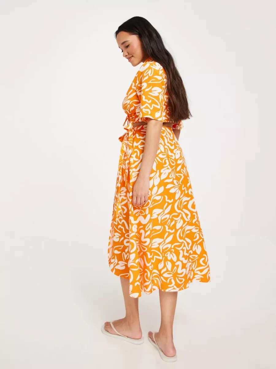Orange Skirt Pieces Nelly Women GOOFASH