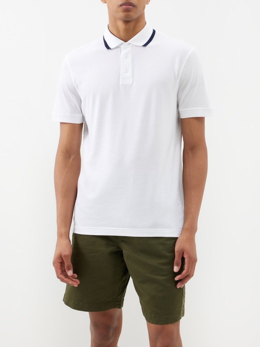 Orlebar Brown - White - Poloshirt - Matches Fashion - Man GOOFASH