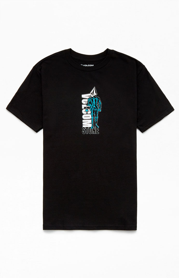 Pacsun - Black T-Shirt for Man by Volcom GOOFASH