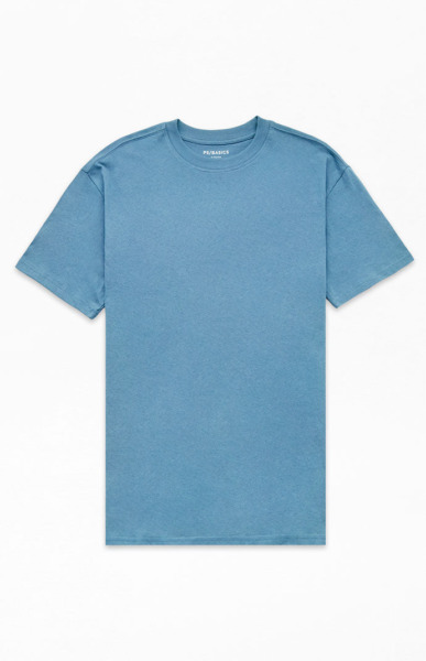 Pacsun Gent Blue T-Shirt GOOFASH