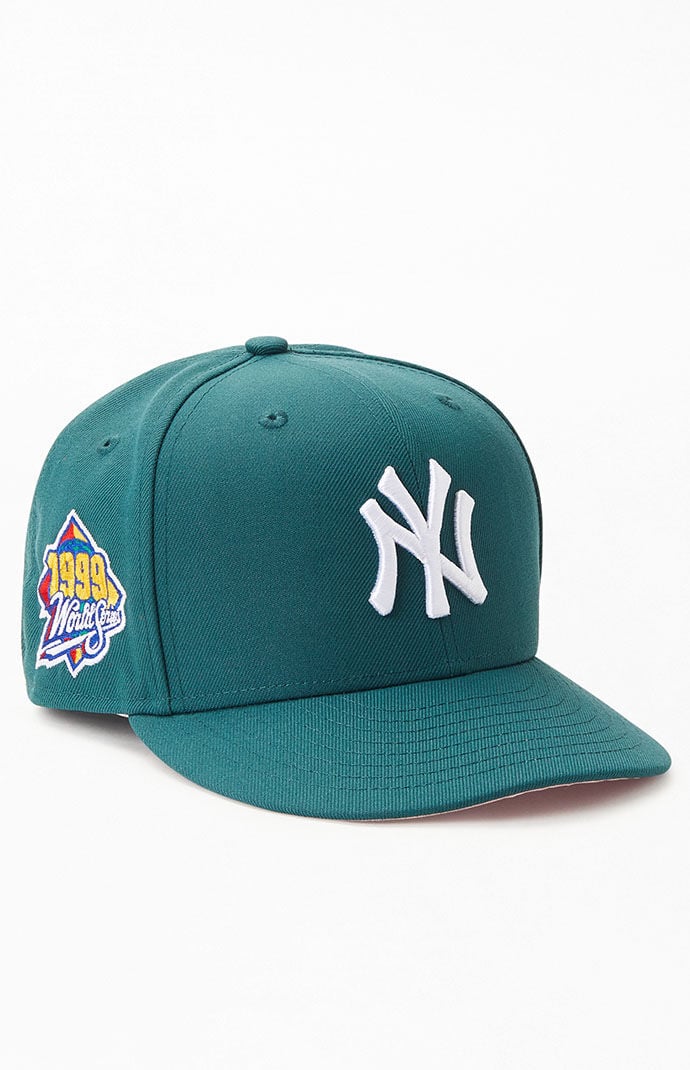 Pacsun Gent Green Fitted Cap by New Era GOOFASH