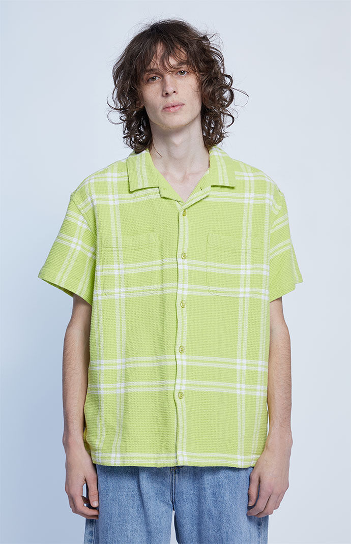 Pacsun - Gent Green Shirt by Obey GOOFASH