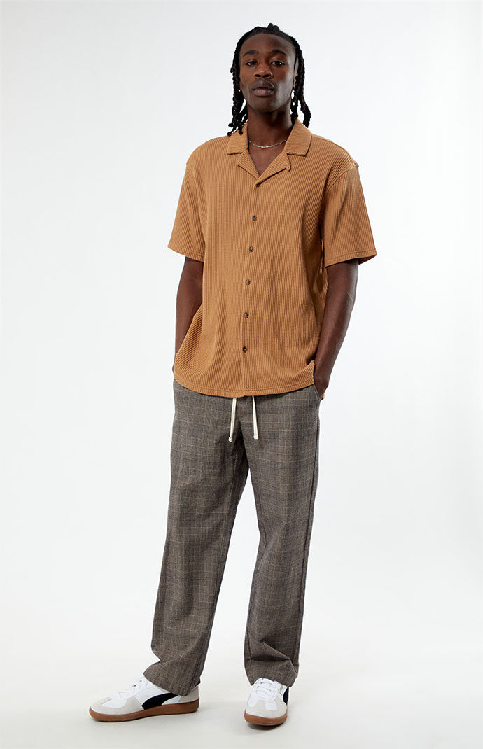 Pacsun Gents Shirt in Brown GOOFASH