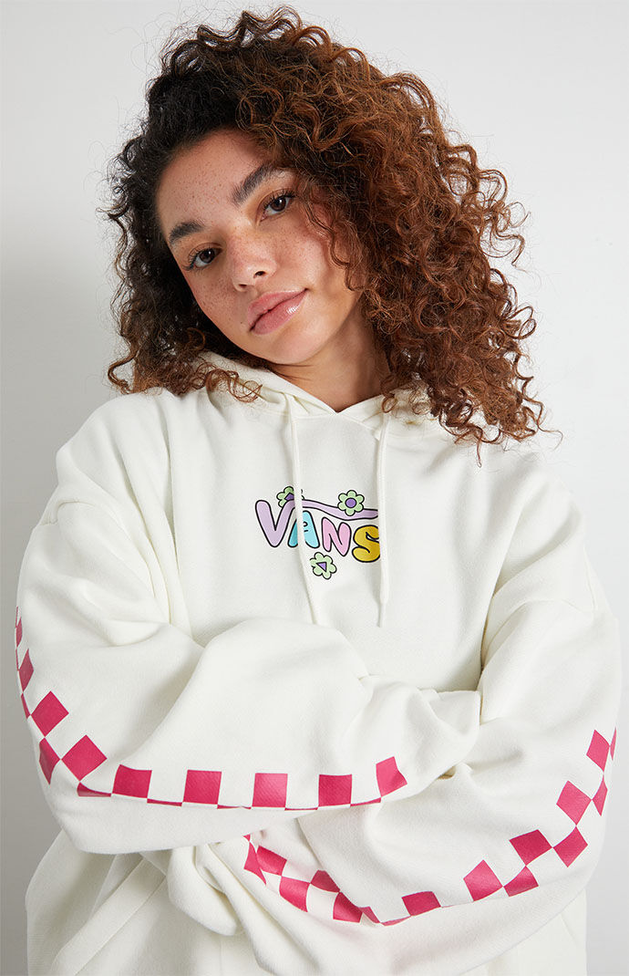 Pacsun - Hoodie Cream for Woman by Vans GOOFASH