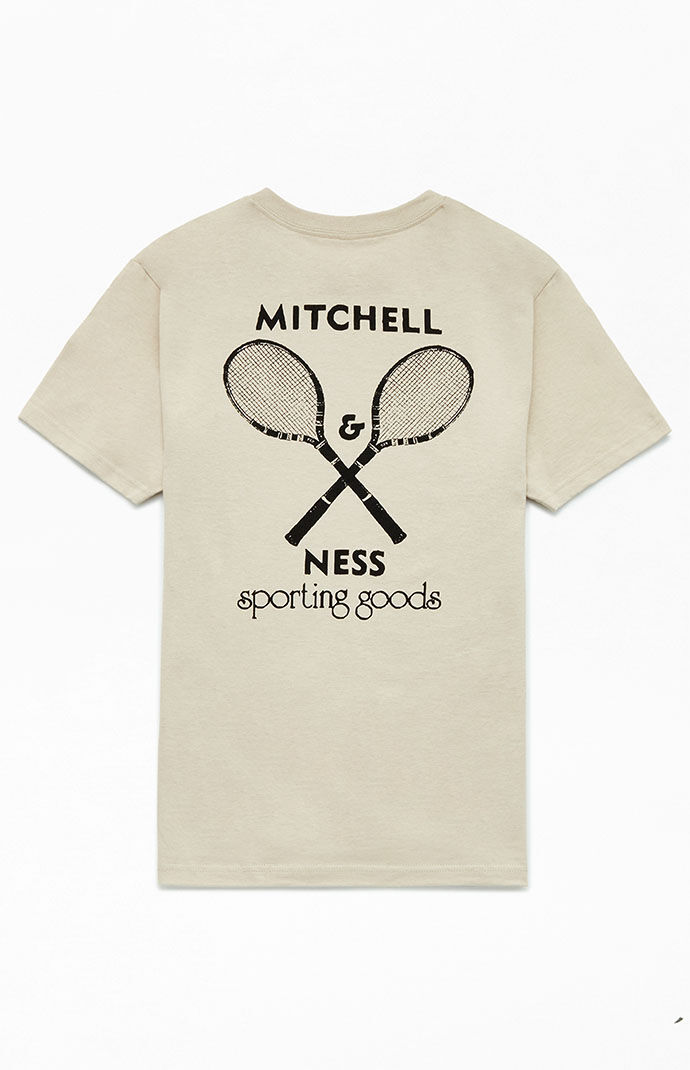Pacsun Man T-Shirt White by Mitchell & Ness GOOFASH