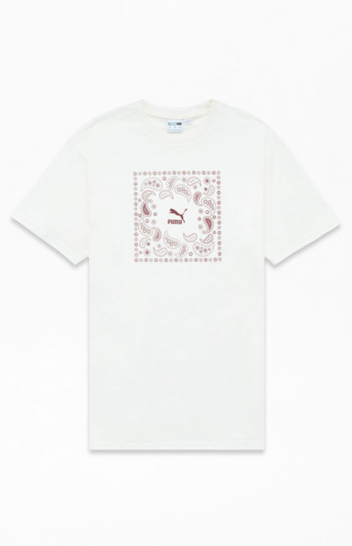 Pacsun - Men T-Shirt Cream GOOFASH