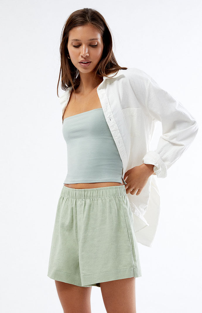 Pacsun Shorts in Green for Women from La Hearts GOOFASH