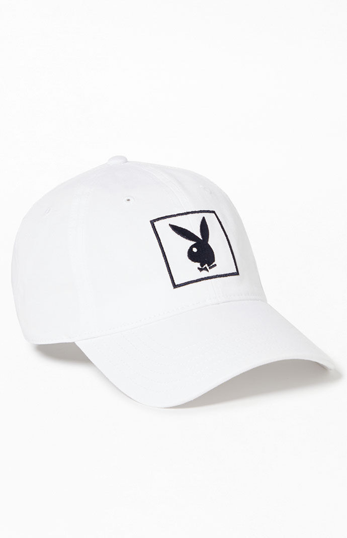 Pacsun Woman White Hat from Playboy GOOFASH