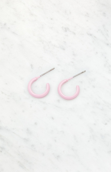 Pacsun Women Earrings Pink from John Galt GOOFASH