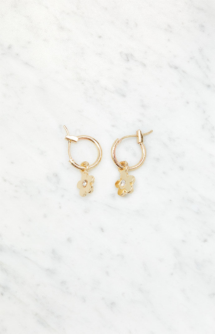 Pacsun - Women Gold Earrings from La Hearts GOOFASH