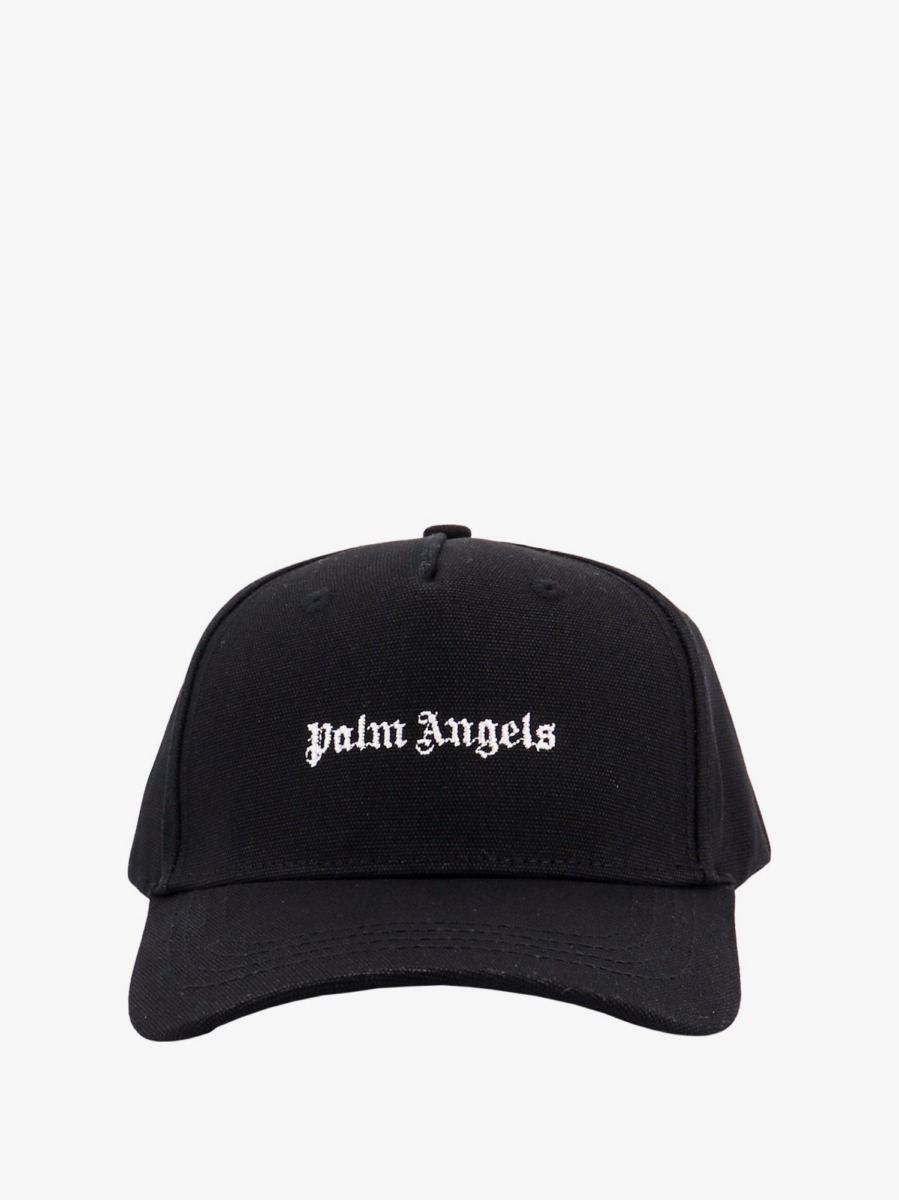 Palm Angels Gents Black Hat from Nugnes GOOFASH
