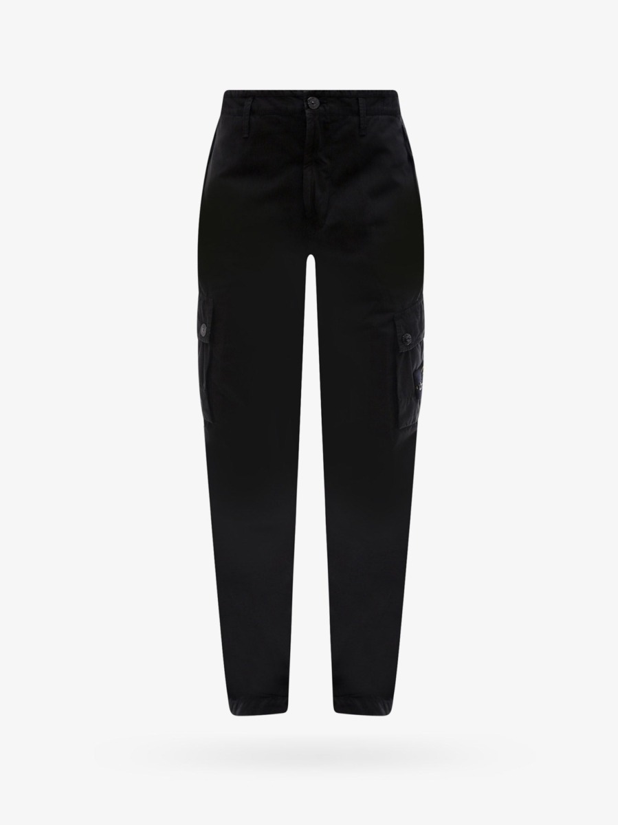 Pants in Black for Man from Nugnes GOOFASH