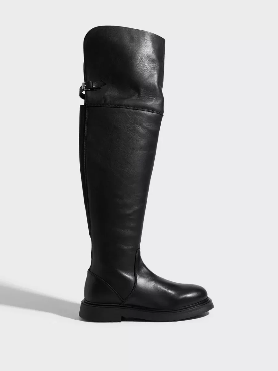 Pavement - Women Overknee Boots in Black at Nelly GOOFASH